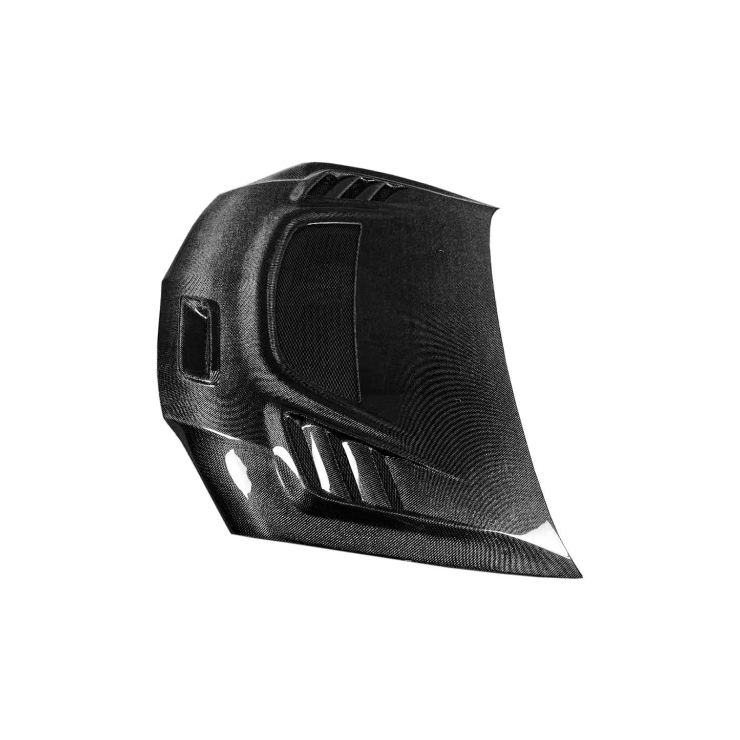 01-07 Mitsubishi Evolution EVO 7 8 9 Carbon Front Cooling Hood Kazento Carbon Parts Bonnets/Hoods Carbon Fiber EVO789-HOOD-KZ-CF
