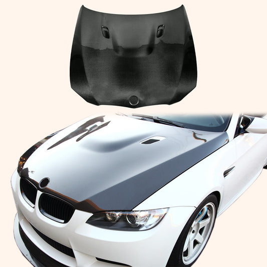 BMW E92 M3 2 Door Coupe 11-13 Carbon Fiber KZ Front Bumper Hood Bonnet
