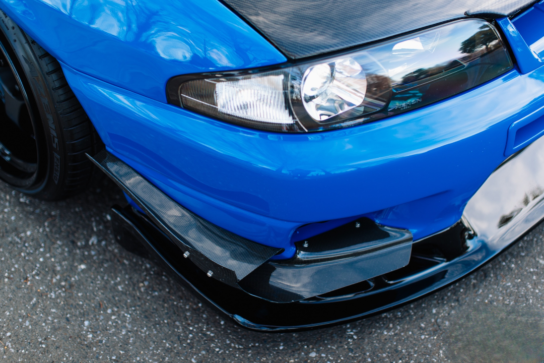 1995-1998 Nissan Skyline R33 GTR OEM Front Bumper AS Canard