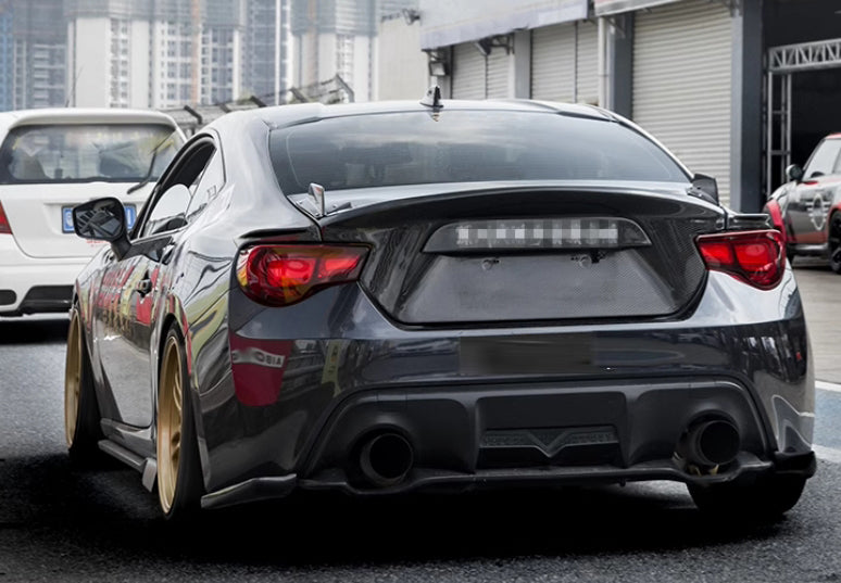 For Toyota GT86 FT86 BRZ 2012-20 Coupe Raise UP Style Carbon Rear Trunk Boot Lid - Kazento Carbon Parts