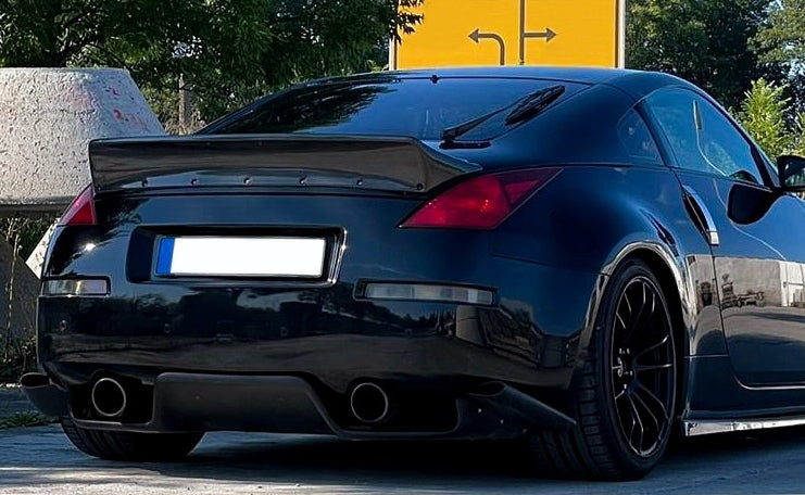 03-08 Z33 350z Infiniti G35 Coupe 2D JDM TS Style Rear Diffuser Type 2 8Pcs (with fitting)