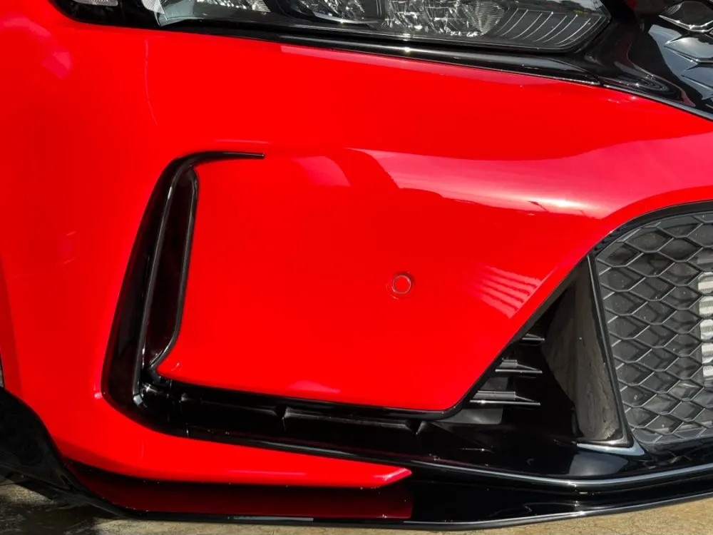 Kazento For Honda Civic Type R FL5 2023-24 ABS Front Bumper Fog Light Cover Pair - Kazento Carbon Parts