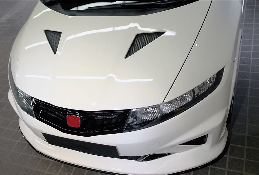 Honda Civic Type R FN2 07-11 MUG Style Fiberglass Unpaint Hood Bonnet