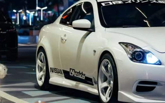 Infiniti G37 Coupe 2 Door 08-13 Fiberglass ZL Style Side Skirts
