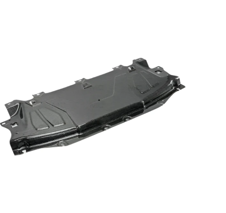 For Toyota GR Supra A90 OE Style Carbon Fiber Radiator Plate Cooling Panel - Kazento Carbon Parts