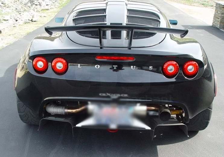 Lotus Exige S2 2004-11 KZ Style Carbon Fiber Rear Trunk Spoiler Wing