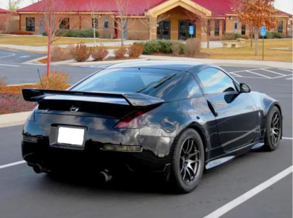 Nissan Fairlady Z 350Z Z33 NIS2 Fiberglass Unpaint Rear Trunk Spoiler Wing