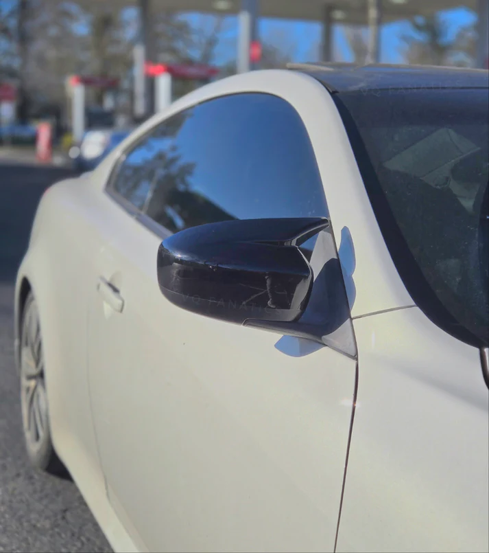G25 G37 G37S G37X 2009-2017 Carbon M-Style Mirror Caps (Replacement)