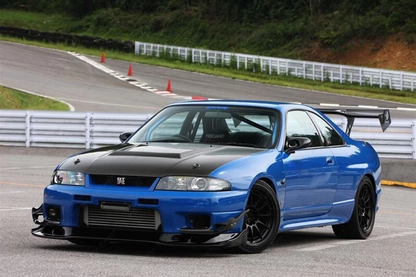 1995-1998 Nissan Skyline R33 GTR OEM Front Bumper AS Canard