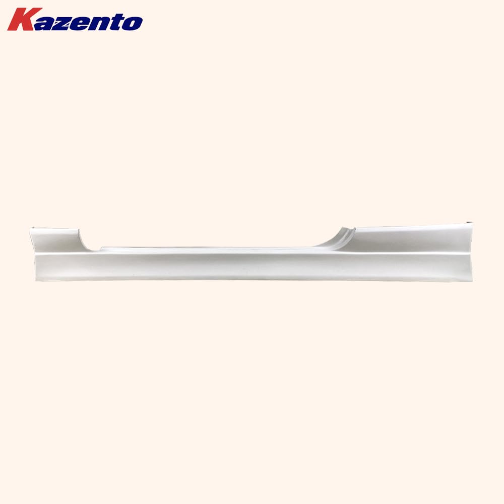 Kazento For Nissan Skyline R33 GTST MS Style Fiberglass FRP Unpaint Side Skirt Kits - Kazento Carbon Parts