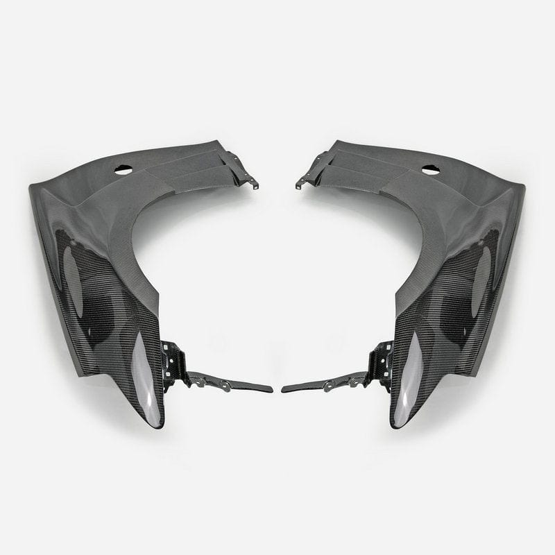 370Z Z34 Front Fender (only below vents opened) 2009+ Kazento Carbon Parts 车身侧板