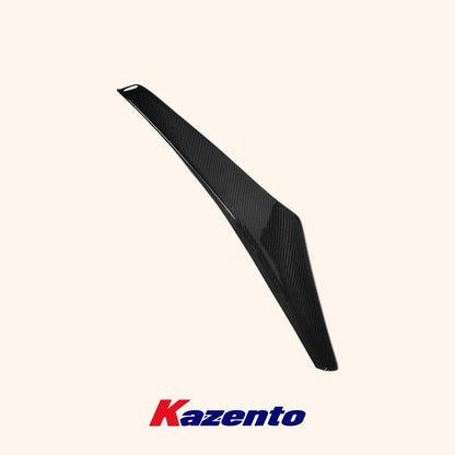 Kazento For Mitsubishi Evolution EVO 8 03-05 Carbon Fiber VS Style Front Bumper Canards - Kazento Carbon Parts