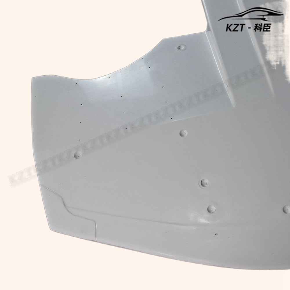 For Subaru Impreza 9 Gen Gdb F Vtxc Style Wide Front Splitter With Diffuser, 6 Bottom Fins & 4 Side Canard Fiber Glass Body Kits - Kazento Carbon Parts