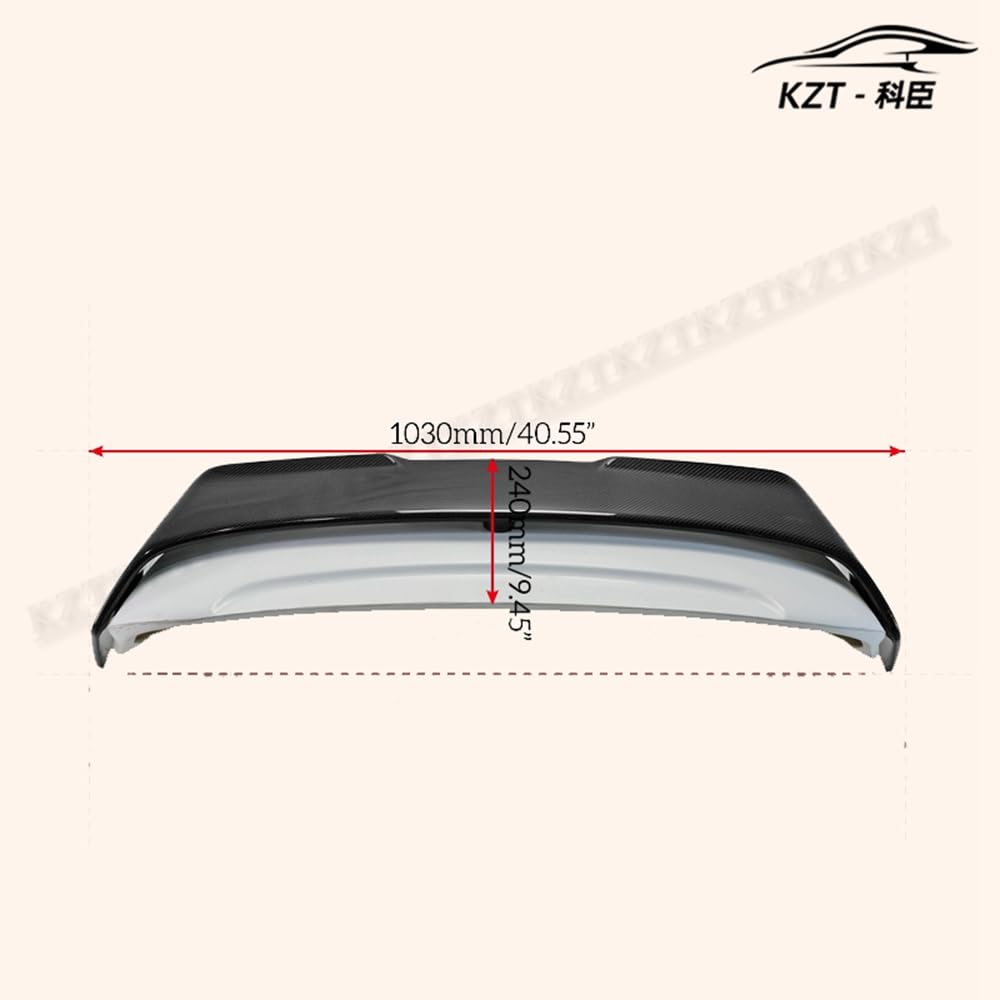 For F56 Mini Cooper S DAG Style Rear wing 2PCS Partial Carbon Fiber(Blade) Car Body Parts Kits - Kazento Carbon Parts