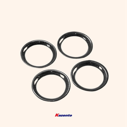 Kazento For 2008-2016 Nissan GTR R35 Carbon Interior Dash Air Conditional Duct Cover - Kazento Carbon Parts