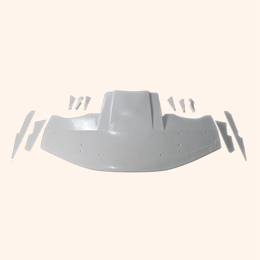 For Subaru Impreza 9 Gen Gdb F Vtxc Style Wide Front Splitter With Diffuser, 6 Bottom Fins & 4 Side Canard Fiber Glass Body Kits - Kazento Carbon Parts