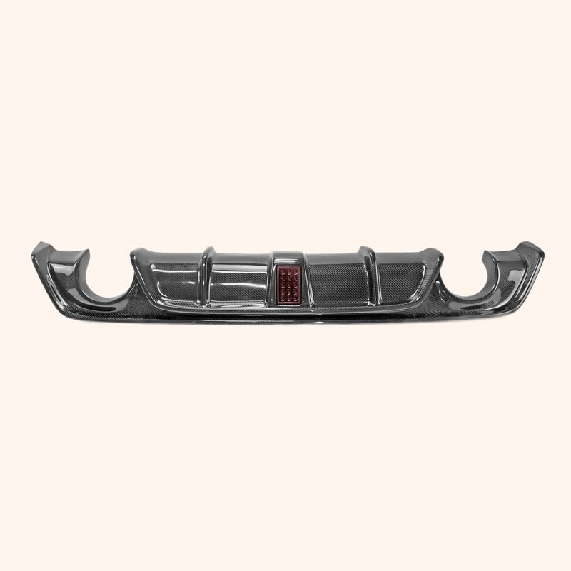 Kazento For Infiniti Q60 CV37 17 onwards V Type Carbon Fiber Rear Bumper Lip Diffuser - Kazento Carbon Parts