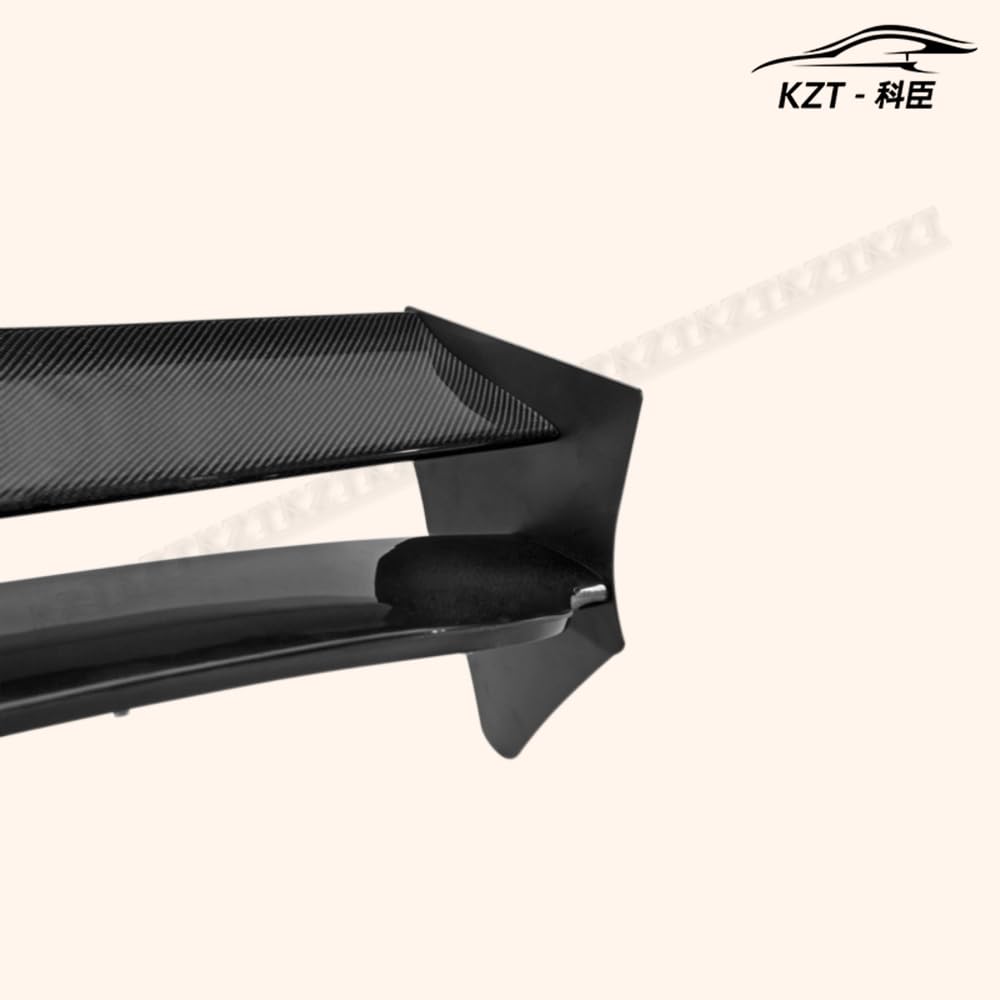 For Mini Cooper S R56 M7 Style Rear Roof Spoiler (Aluminmum End Cap) Partial Carbon Fiber(Blade) Car Body Parts Kits - Kazento Carbon Parts