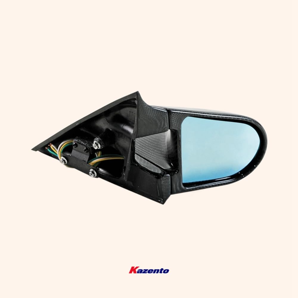 Kazento For Fairlady Z Z33 350Z For Nissan Aero Side-view Mirror (Left Hand Drive Vehicle) Rearview Mirror Guard Covers Carbon Fiber - Kazento Carbon Parts