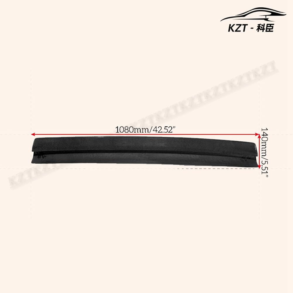 Rear Trunk Spoiler Wing For Nissan R32 GTR FRD Type Spoiler Blade gurney flap Carbon Fiber Car Body Kit - Kazento Carbon Parts