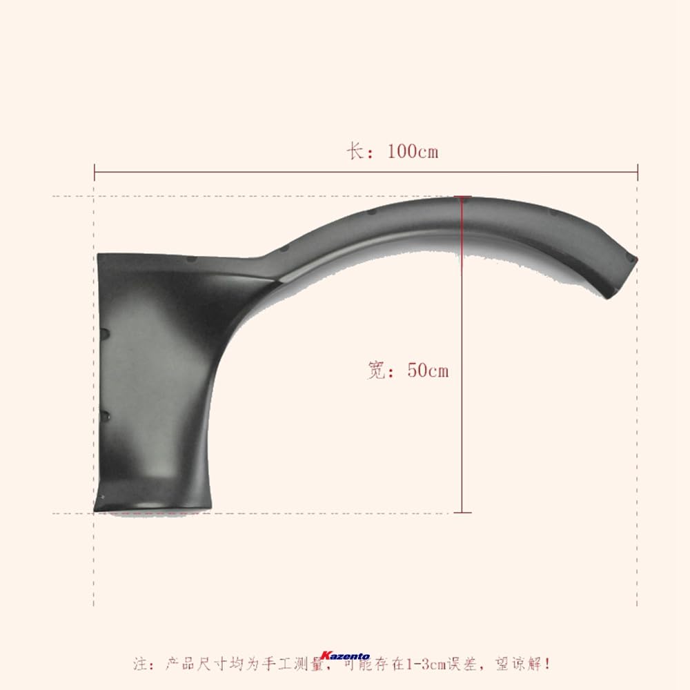 Kazento For Mazda Rx8 Se3P Rb Style Front Fender +50Mm Fiber Glass - Kazento Carbon Parts