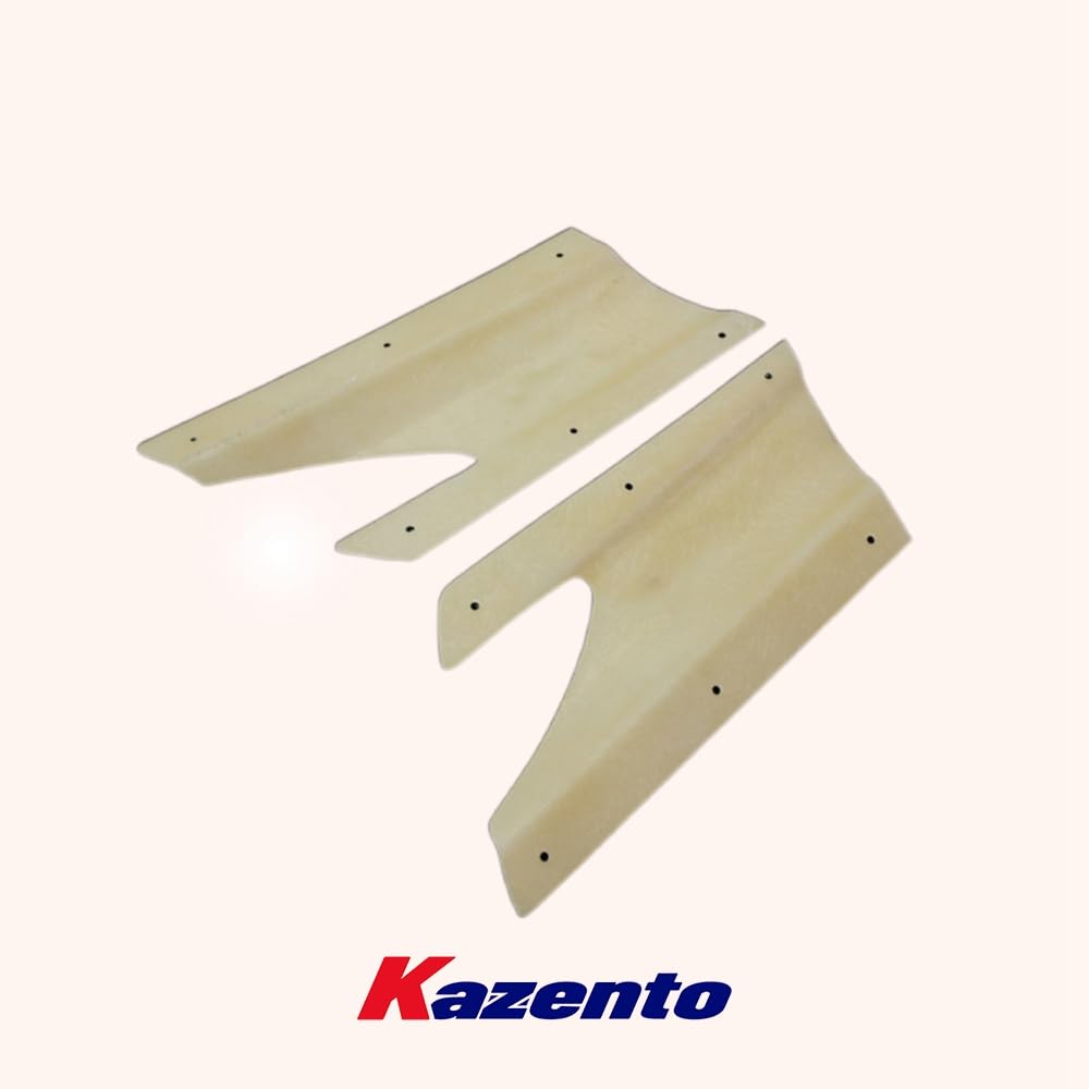 Kazento For Nissan GTR R35 13-18 VR Style Rear Under Skirt Side Air Shroud (FRP Unpaint) - Kazento Carbon Parts