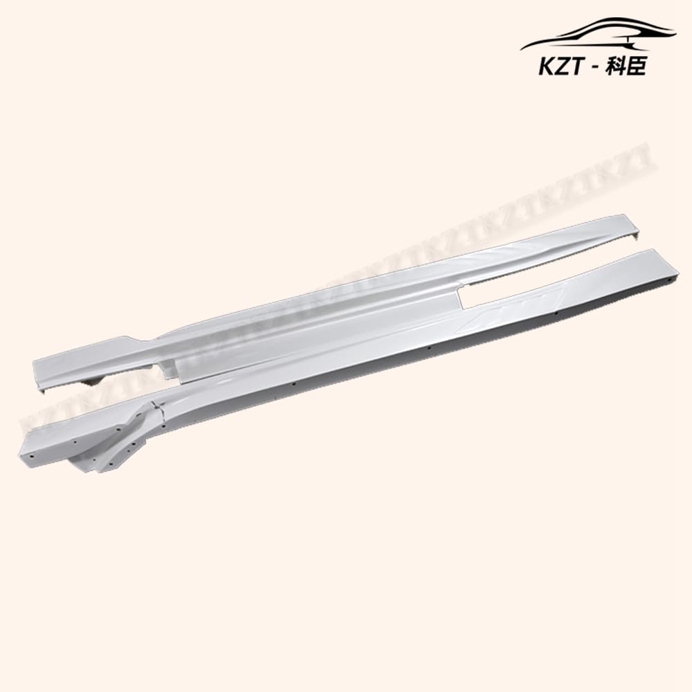 For Nissan Gtr R35 2013 Ver Vrs Style Side Skirt Rocker Panels Side Part Fiber Glass Body Kit Replacement - Kazento Carbon Parts
