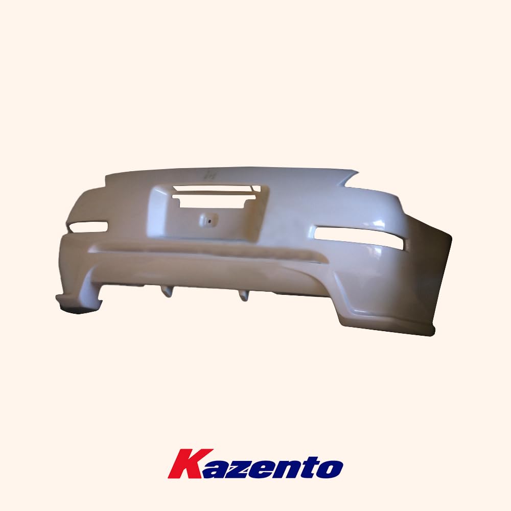 Kazento For Nissan Fairlady Z33 350Z DO Style Fiberglass Wide Body Rear Bumper With Lip - Kazento Carbon Parts