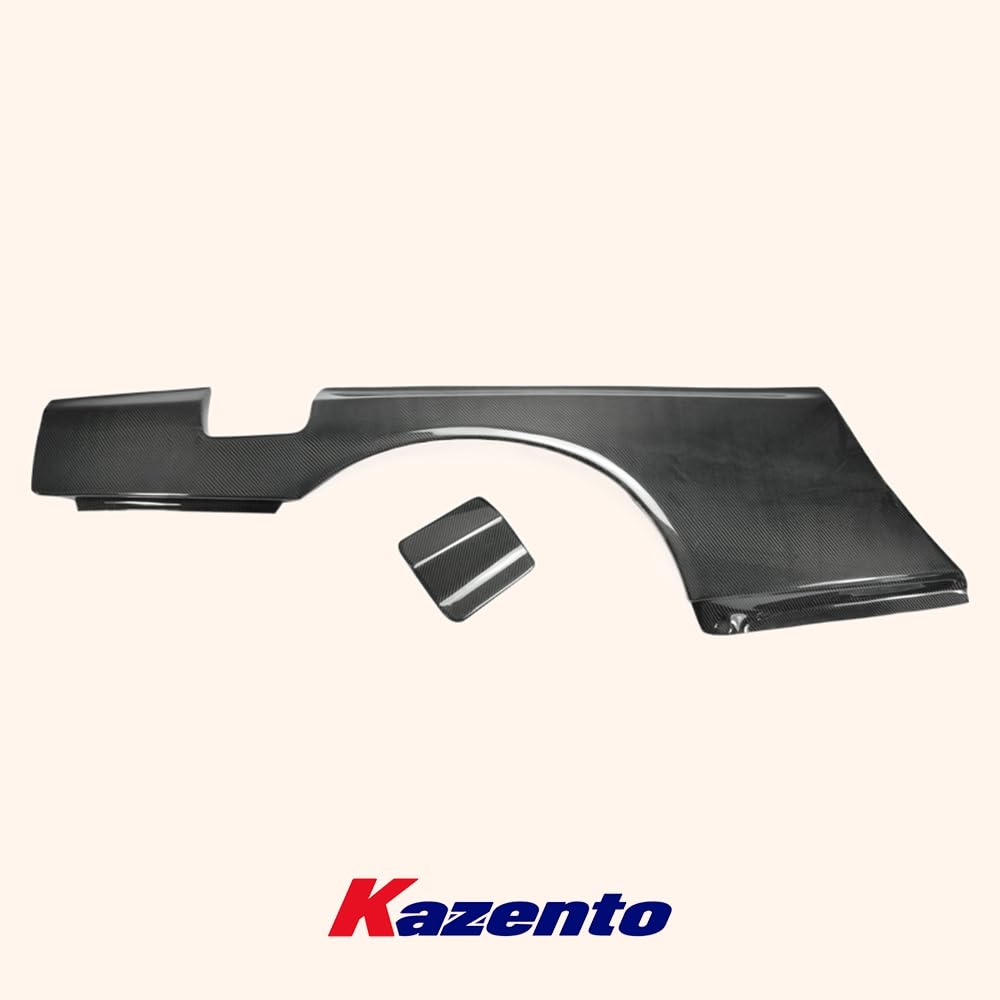 Kazento USA Shipping For Nissan Skyline R34 (GTT Only) GTR-STYLE Carbon Fiber Rear Wider Fender Pair - Kazento Carbon Parts