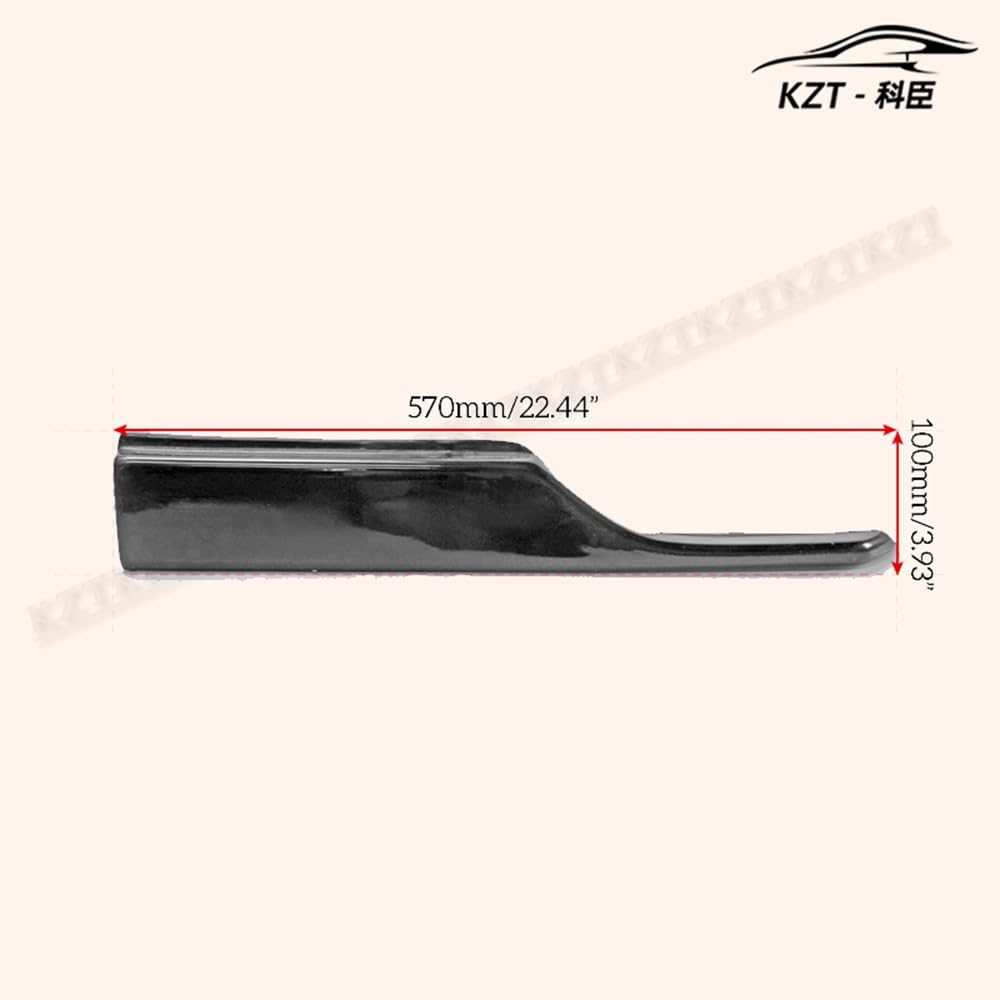 For Honda Civic Fd2 Side Skirt Spat Rocker Panels Side Part Fiber Glass Body Kit Replacement - Kazento Carbon Parts