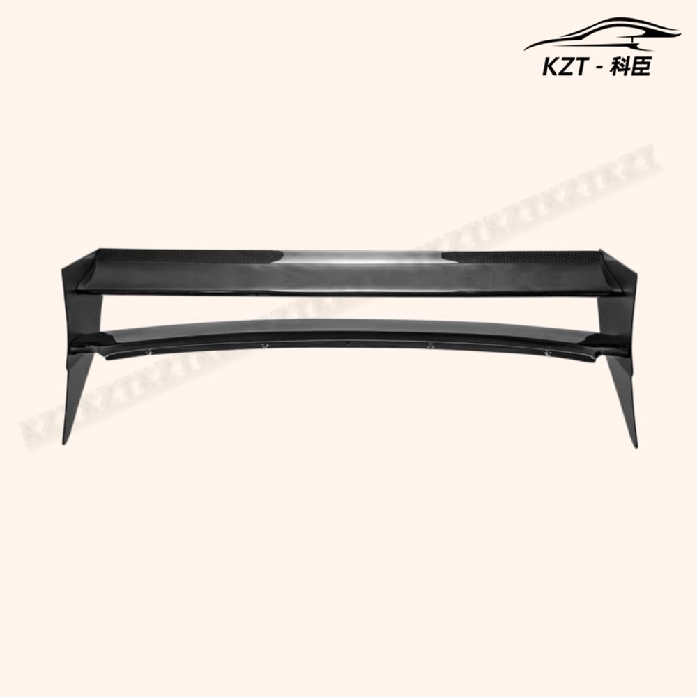 For Mini Cooper S R56 M7 Style Rear Roof Spoiler (Aluminmum End Cap) Partial Carbon Fiber(Blade) Car Body Parts Kits - Kazento Carbon Parts