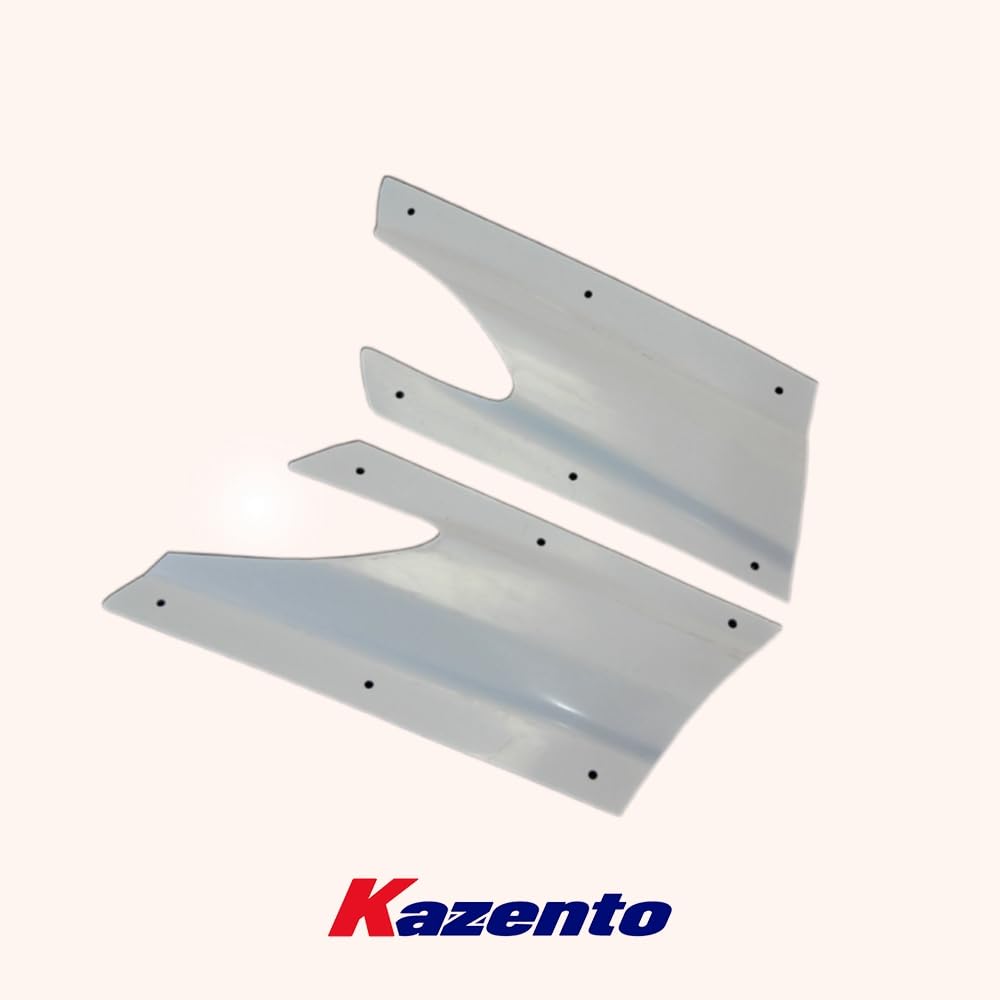 Kazento For Nissan GTR R35 13-18 VR Style Rear Under Skirt Side Air Shroud (FRP Unpaint) - Kazento Carbon Parts
