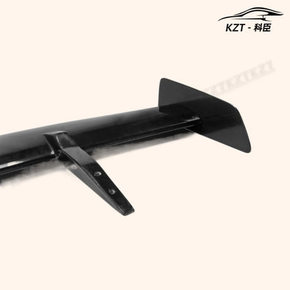 For F56 Mini Cooper S Rk Style Rear Spoiler (S Only) Fiber Glass Universal Wing For Car Vehicle Black Body Parts Kits - Kazento Carbon Parts