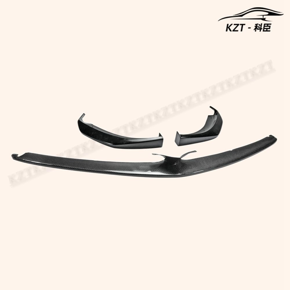 for Mazda Rx8 Late 09-12 R3 Tk Style 3Pcs Front Bumper Lip Chin Splitter Spoiler Partial Carbon Fiber(Mid Piece) Body Kits - Kazento Carbon Parts