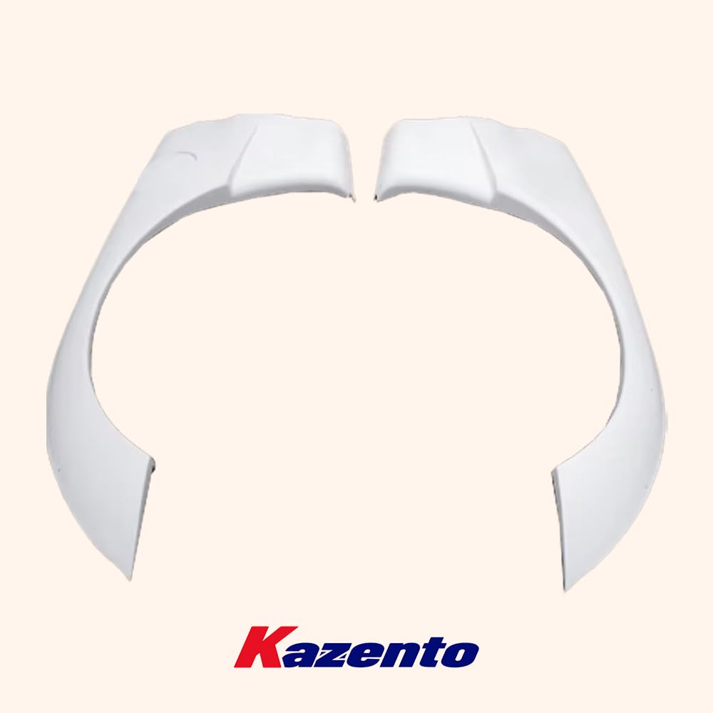 Kazento For Mazda RX7 FD3S RE-GT Kit Fiberglass FRP Unpaint Rear Panel Fender Flares - Kazento Carbon Parts