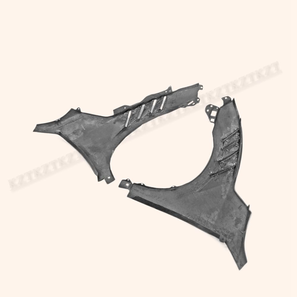 For Civic Fk7 Fc1 Epa Attk Type For Honda Front Vented Fender (With Upper Vent) Carbon Fiber - Kazento Carbon Parts