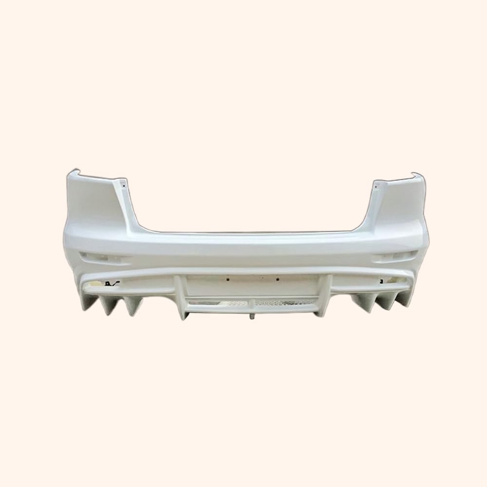 Kazento For Mitsubishi EVO 10 X CZ4A 07-16 VRS Style Ultimate Rear Bumper Fiberglass - Kazento Carbon Parts