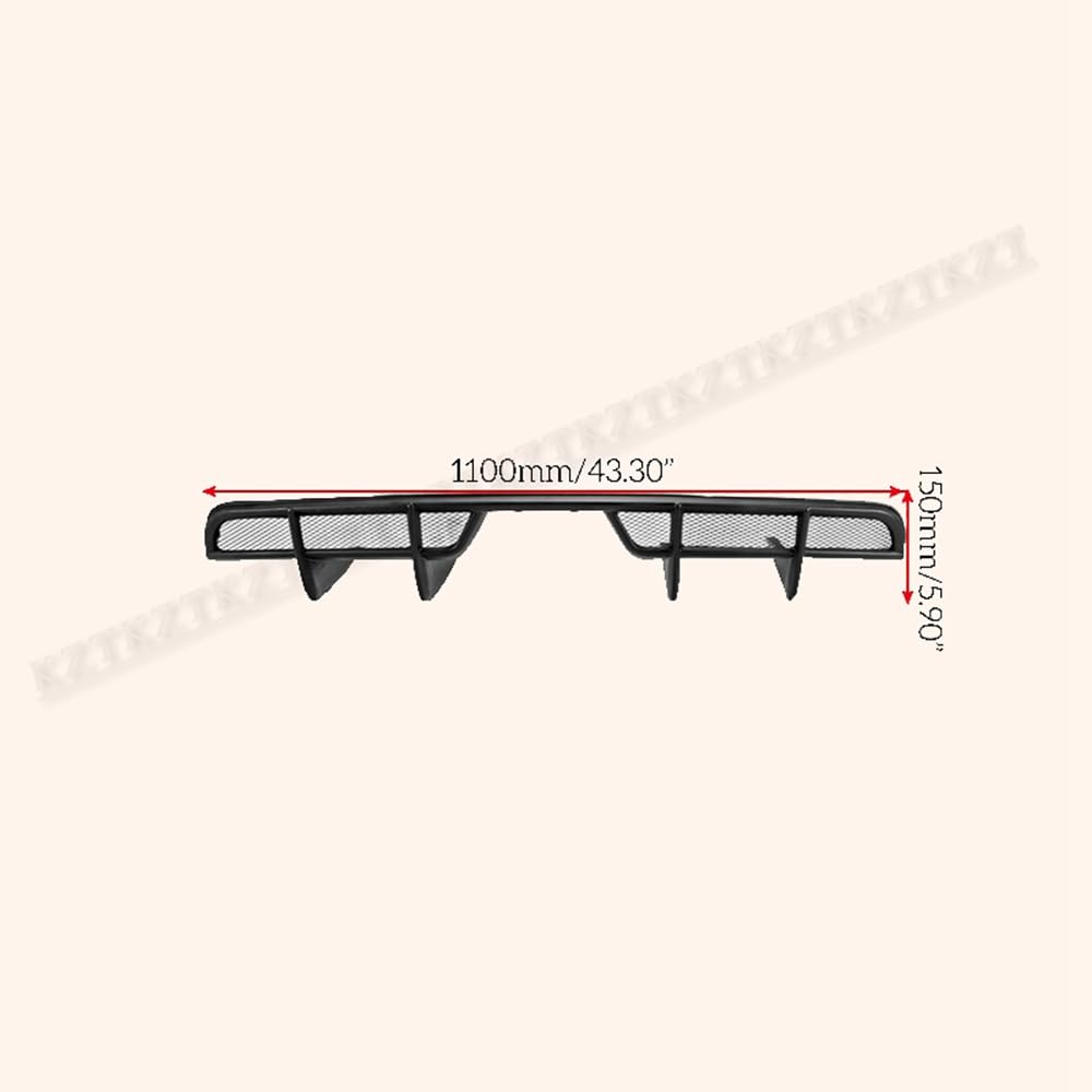 For Lotus 04-11 Exige S3 Elise Oem Style Rear Diffuser (Also Fit Evora S S2) Fiber Glass - Kazento Carbon Parts