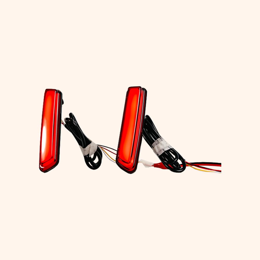 Kazento For Honda Civic Type R FL5 2023-24 ABS OE Style Rear Bumper LED with Line - Kazento Carbon Parts