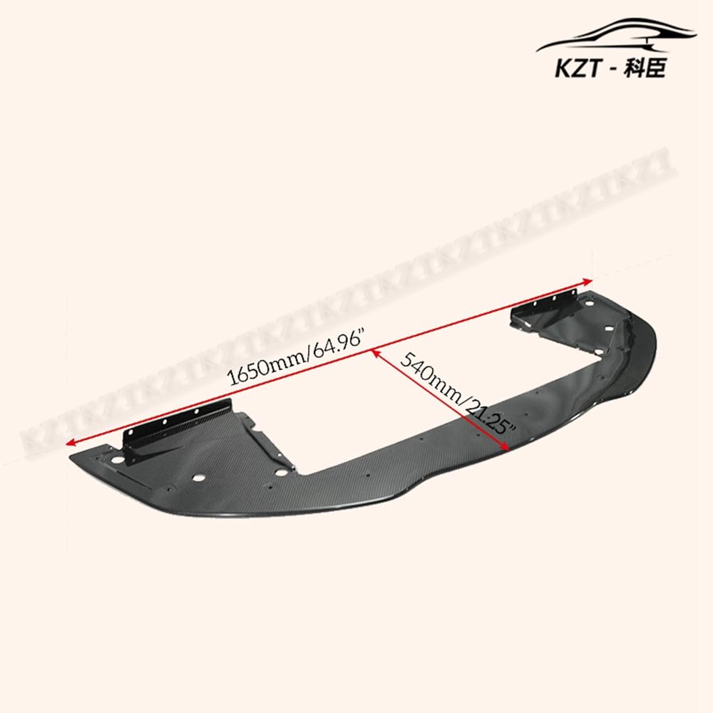 For Lotus Exige S3 Oem Style Front Bumper Lip Chin Splitter Spoiler Carbon Fiber Body Kits - Kazento Carbon Parts