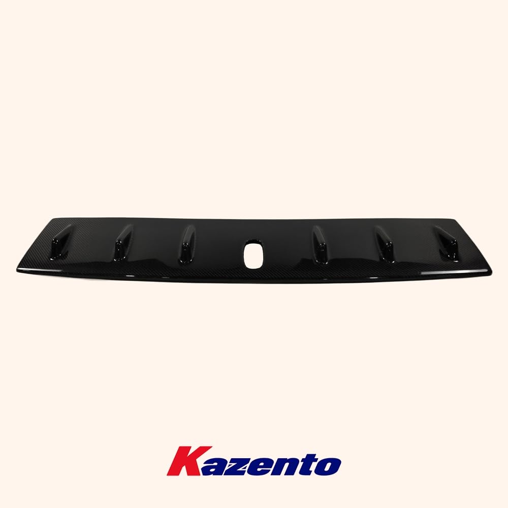Rear Roof Spoiler Wing For Mitsubishi Evo 7 8 9 Cs Style Vortex Generator Carbon Fiber Car Body Parts Kits - Kazento Carbon Parts