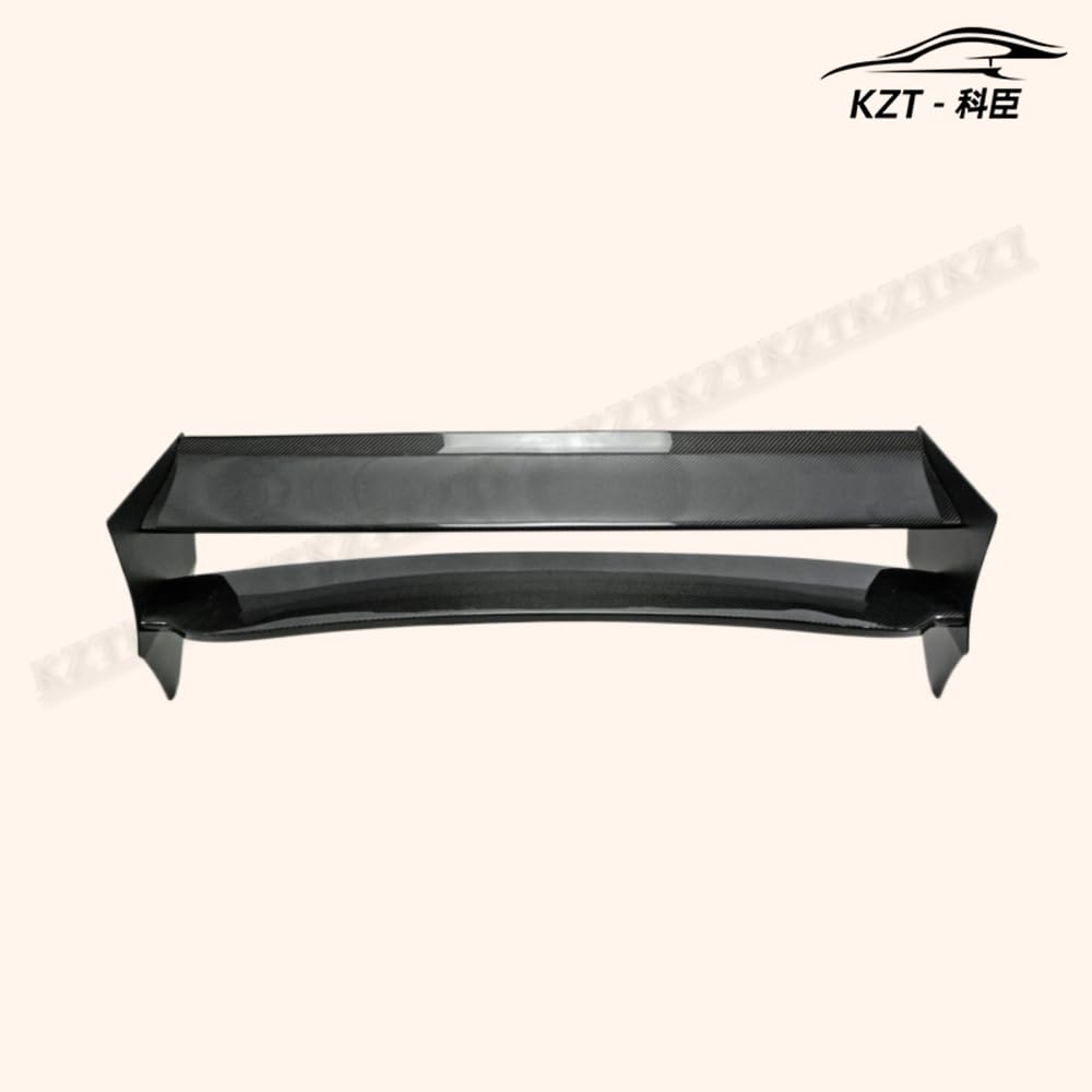 For Mini Cooper S R56 M7 Style Rear Roof Spoiler Wing (Aluminmum End Cap) Carbon Fiber Car Body Parts Kits - Kazento Carbon Parts