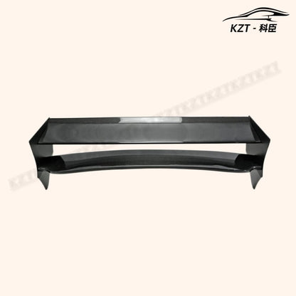 For Mini Cooper S R56 M7 Style Rear Roof Spoiler Wing (Aluminmum End Cap) Carbon Fiber Car Body Parts Kits - Kazento Carbon Parts