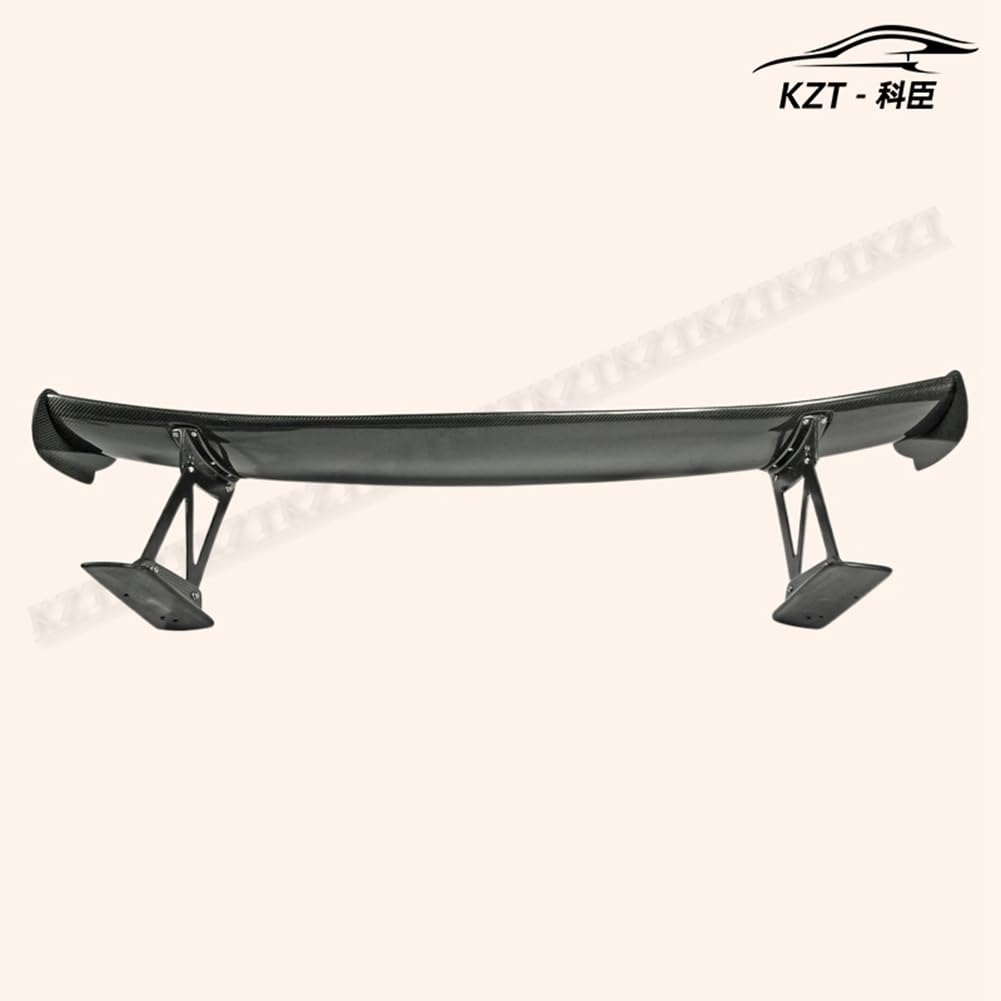 For Honda Civic FD2 Js Racing Rear GT Spoiler (1500mm long) Partial Carbon Fiber(base with FRP) Car Body Parts Kits - Kazento Carbon Parts