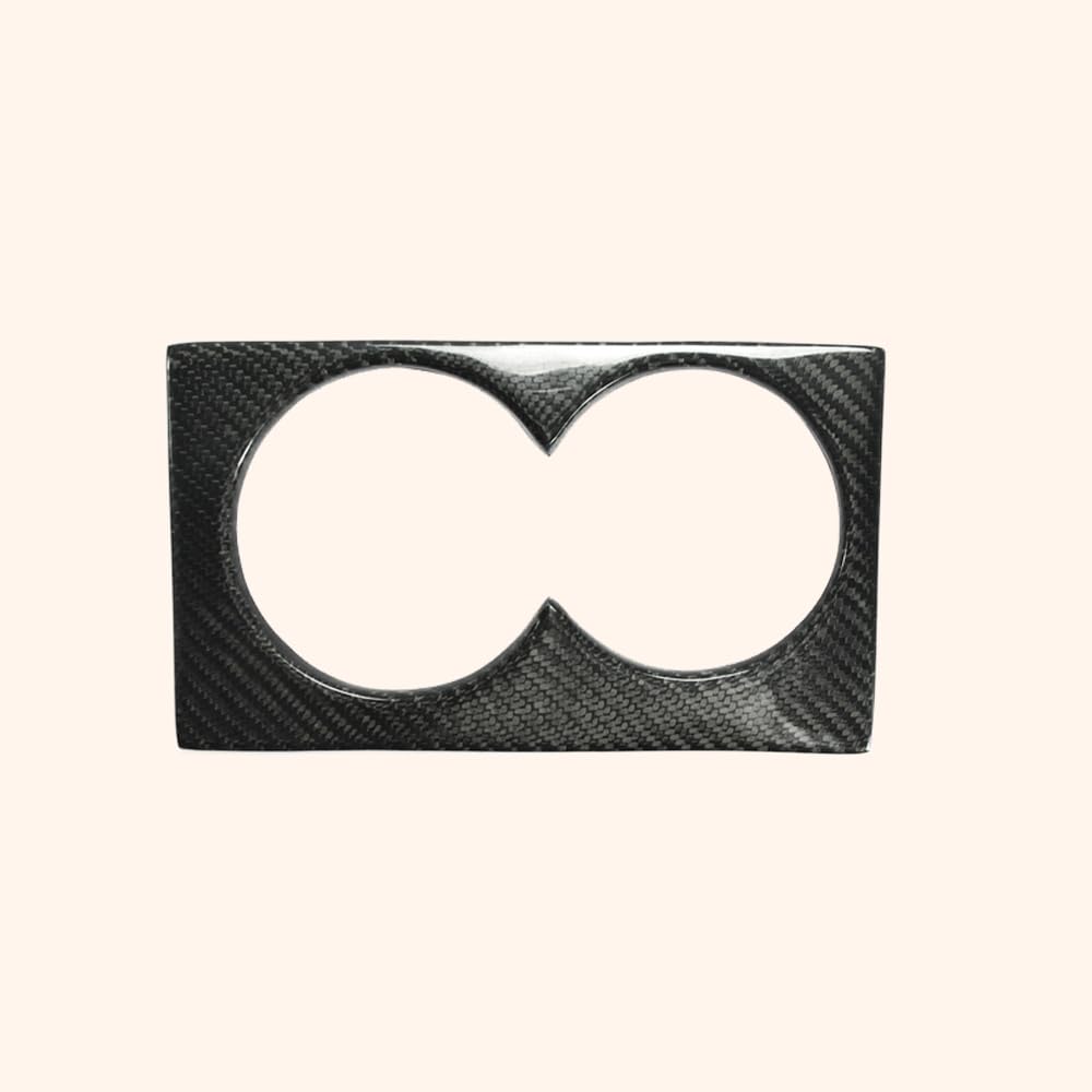 Kazento For Nissan GTR R35 (08-16 LHD Only) KZ Carbon Cup Holder Cover Interior Kits - Kazento Carbon Parts