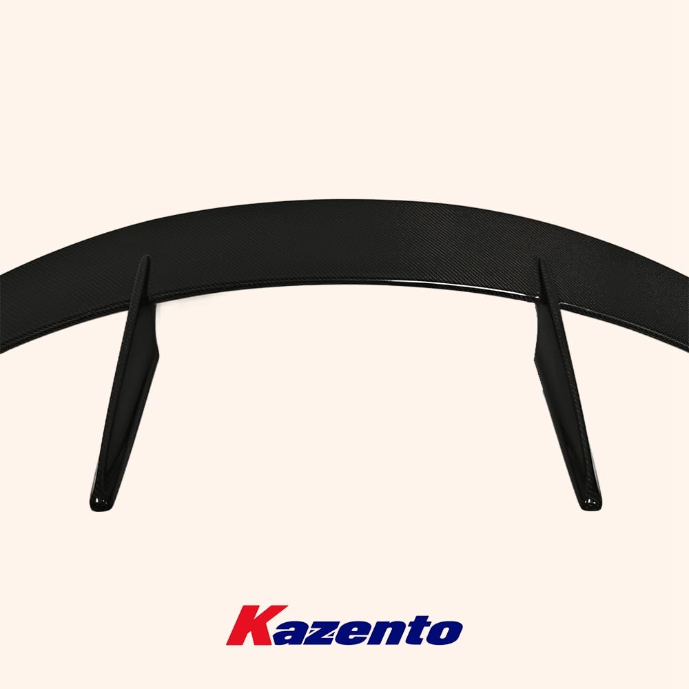 Kazento For GOLF 7 7.5 8 Mazda 3 Axela GRB Corolla Yaris (Hatchback) Carbon Roof Spoiler - Kazento Carbon Parts