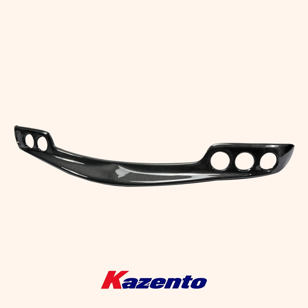 Kazento For Mazda RX7 FD3S RE Style Carbon Fiber Rear Bumper Brake Light Cover Garnish - Kazento Carbon Parts