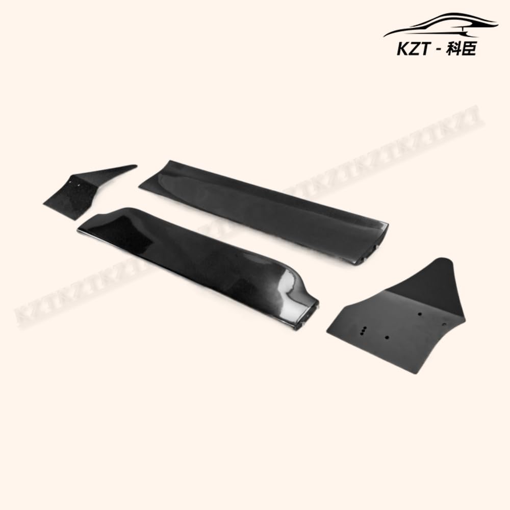 For Mini Cooper S R56 M7 Style Rear Roof Spoiler (Aluminmum End Cap) Partial Carbon Fiber(Blade) Car Body Parts Kits - Kazento Carbon Parts
