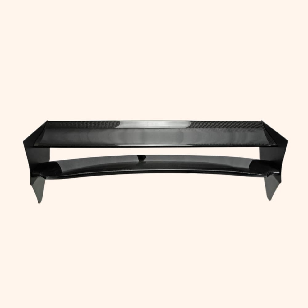 For Mini Cooper S R56 M7 Style Rear Roof Spoiler Wing (Aluminmum End Cap) Carbon Fiber Car Body Parts Kits - Kazento Carbon Parts