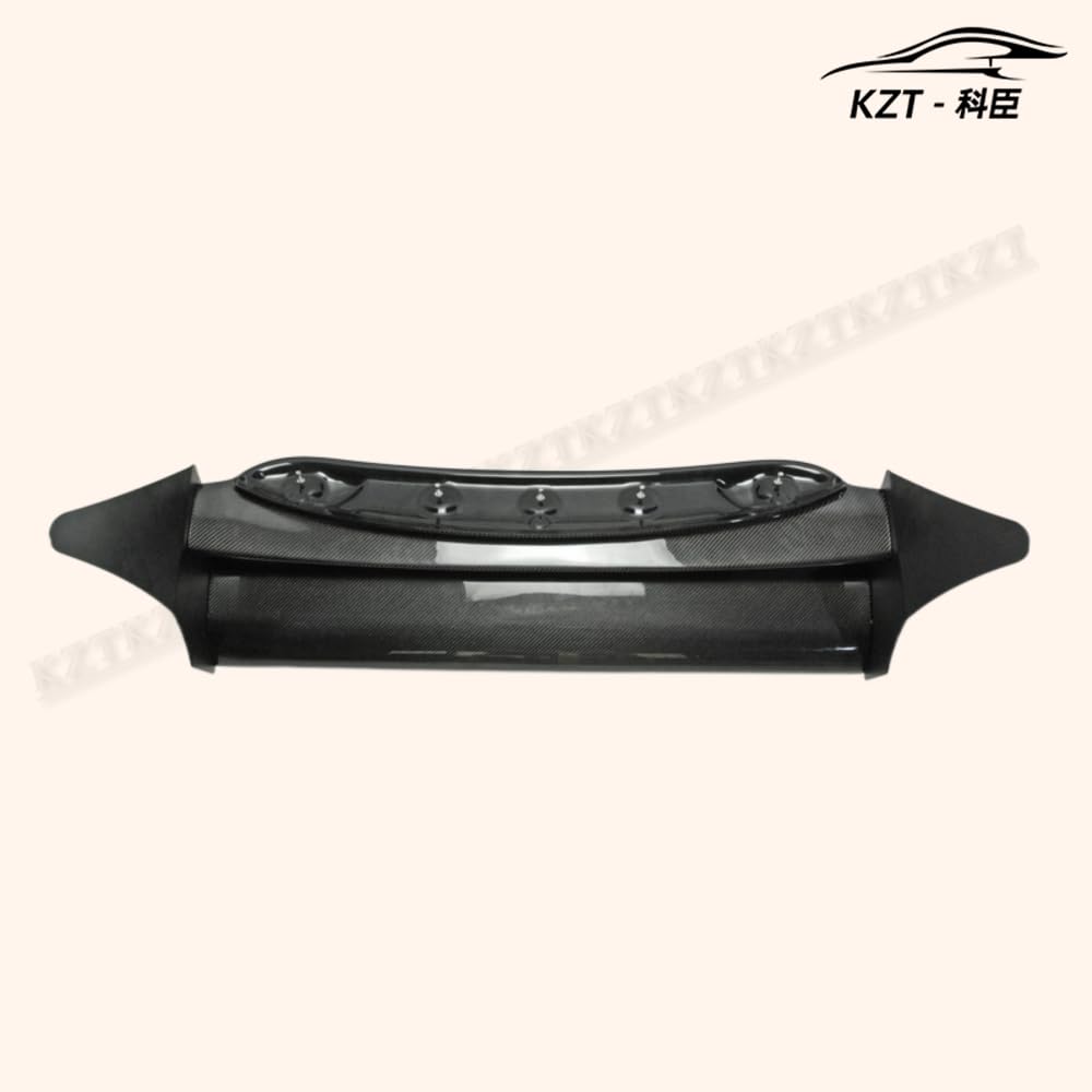 For Mini Cooper S R56 M7 Style Rear Roof Spoiler Wing (Aluminmum End Cap) Carbon Fiber Car Body Parts Kits - Kazento Carbon Parts